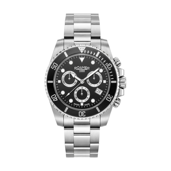 Roamer Deep Sea 100 851837415520 Mens Watch Chronograph - Roamer Deep Sea 100 851837415520 Mens Watch Chronograph