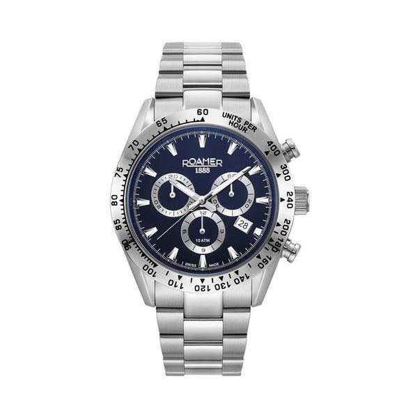 Roamer Monza 100 850837414520 Mens Watch Chronograph - Roamer Monza 100 850837414520 Mens Watch Chronograph