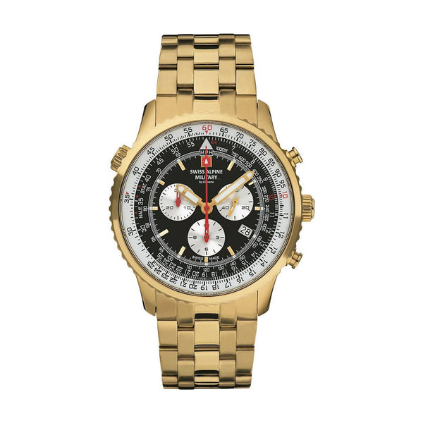 Swiss Alpine Military 7078.9117SAM Mens Watch Chronograph - Swiss Alpine Military 7078.9117SAM Mens Watch Chronograph