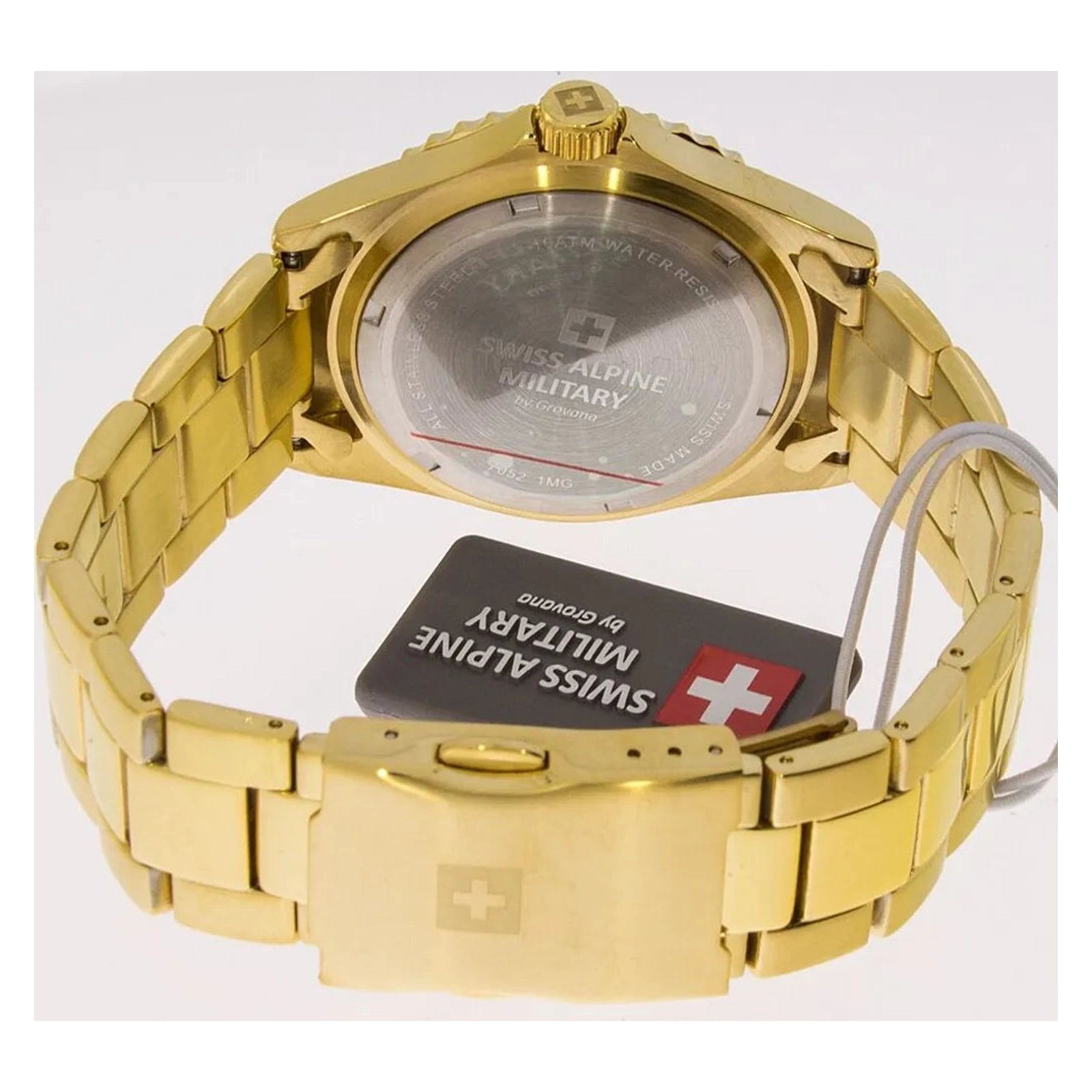 Swiss Alpine Military GMT 7052.1115SAM Mens Watch - Swiss Alpine Military GMT 7052.1115SAM Mens Watch - View 3
