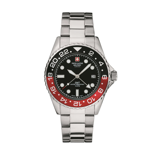 Swiss Alpine Military GMT 7052.1136SAM Mens Watch - Swiss Alpine Military GMT 7052.1136SAM Mens Watch