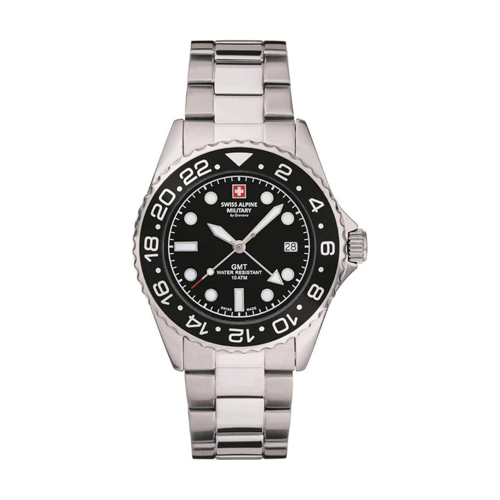Swiss Alpine Military GMT 7052.1137SAM Mens Watch - Swiss Alpine Military GMT 7052.1137SAM Mens Watch